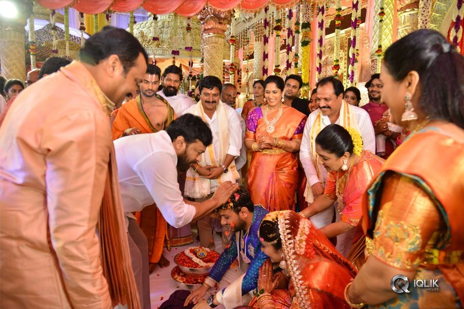 Celebs-at-Bandla-Ganesh-Brothers-Daughter-Ashritha-Wedding-Photos